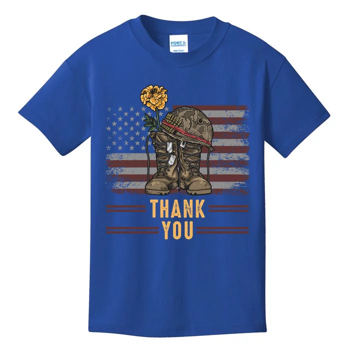 Thank You Memorial Day May 25th Gift Kids T-Shirt