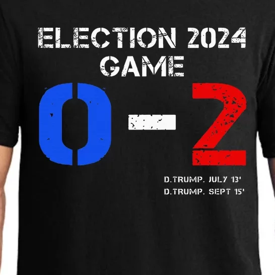 Trump You Missed Again Election 2024 Game 02 Pajama Set