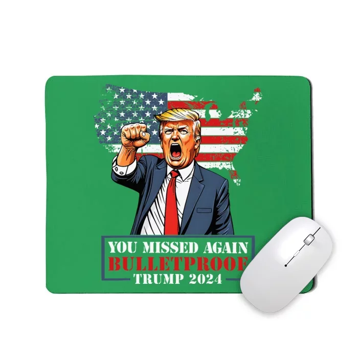 Trump You Missed Again Twice Pa Fl Golf Bulletproof Legend Mousepad