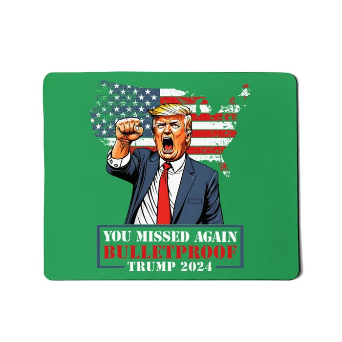 Trump You Missed Again Twice Pa Fl Golf Bulletproof Legend Mousepad