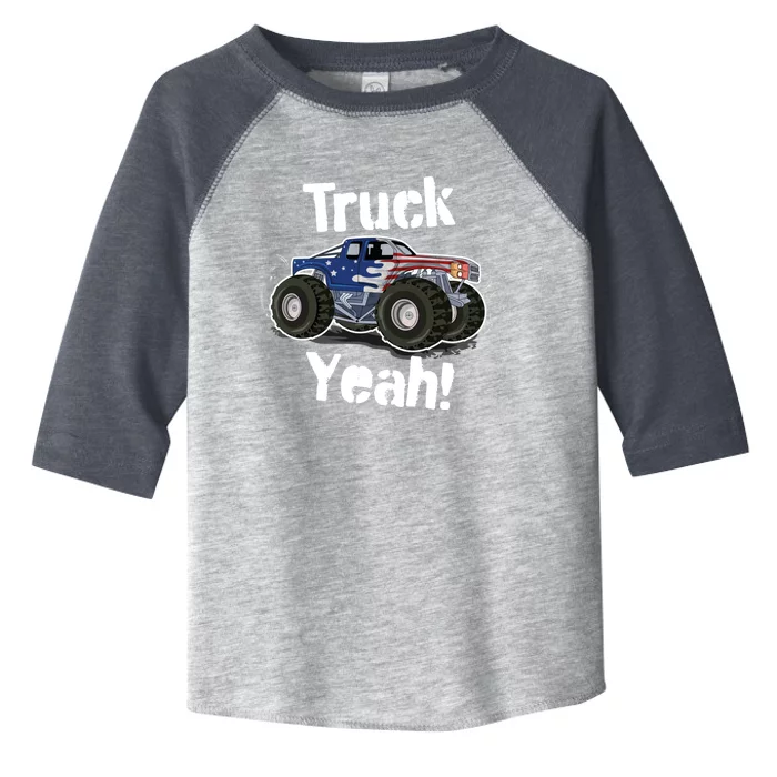 Truck Yeah! Monster Truck Gift Toddler Fine Jersey T-Shirt