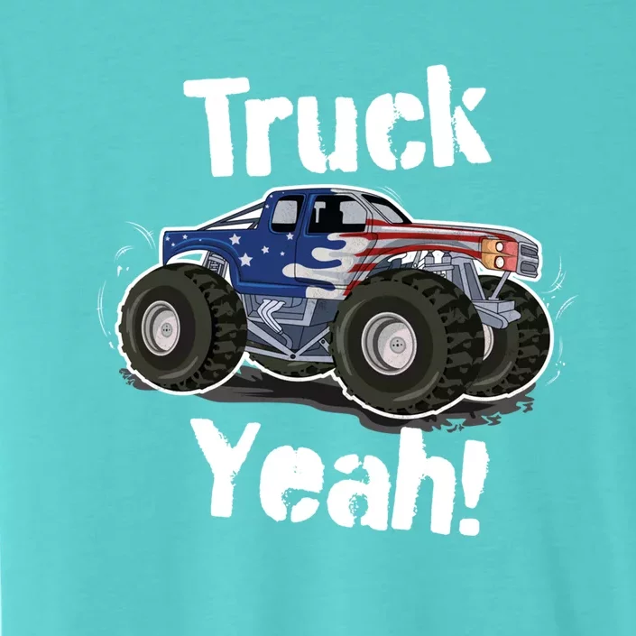 Truck Yeah! Monster Truck Gift ChromaSoft Performance T-Shirt