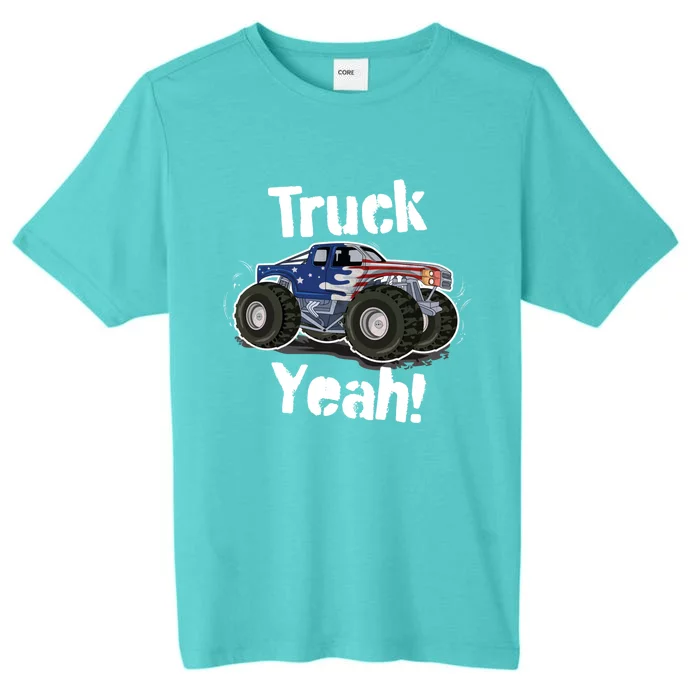 Truck Yeah! Monster Truck Gift ChromaSoft Performance T-Shirt