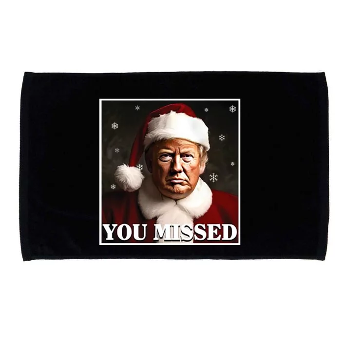 Trump You Missed Christmas Microfiber Hand Towel