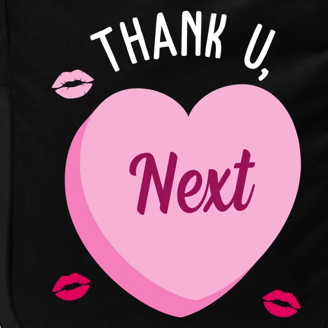 Thank You Next Anti Valentine Cute Candy Heart Impact Tech Backpack