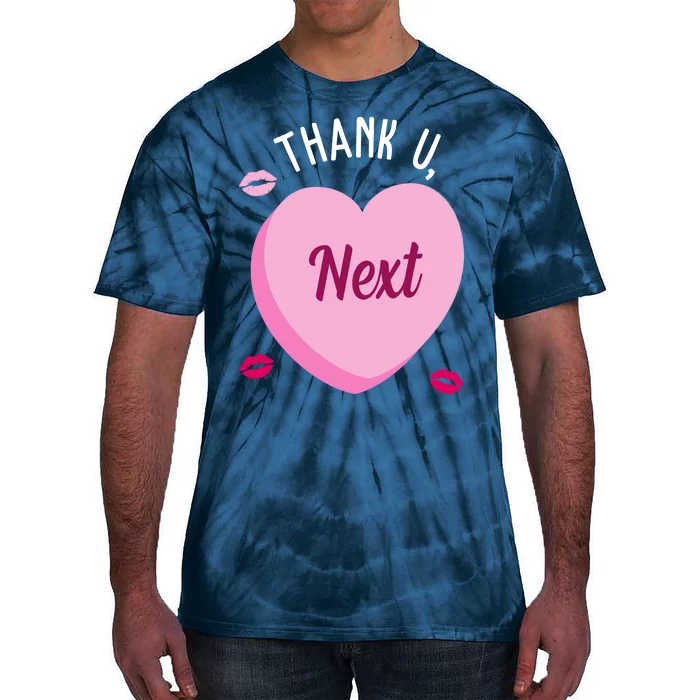 Thank You Next Anti Valentine Cute Candy Heart Tie-Dye T-Shirt