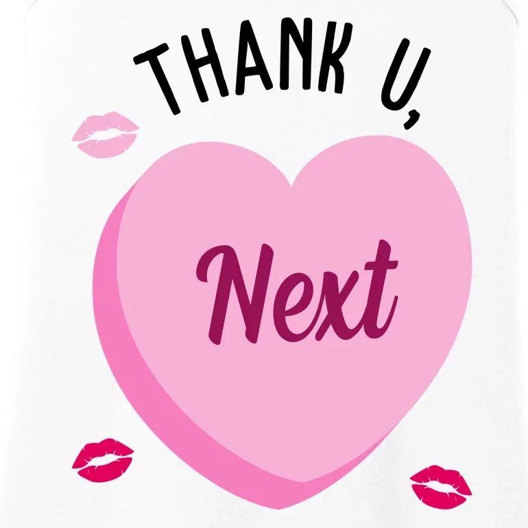 Thank You Next Anti Valentine Cute Candy Heart Ladies Essential Tank