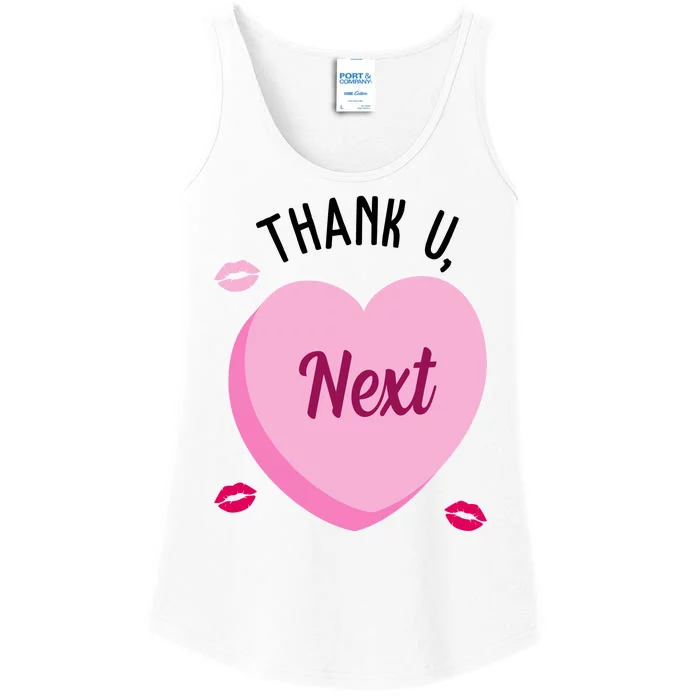 Thank You Next Anti Valentine Cute Candy Heart Ladies Essential Tank