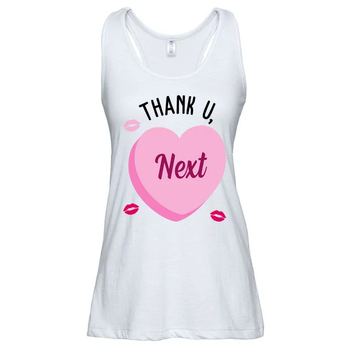 Thank You Next Anti Valentine Cute Candy Heart Ladies Essential Flowy Tank