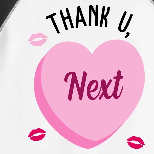 Thank You Next Anti Valentine Cute Candy Heart Toddler Fine Jersey T-Shirt