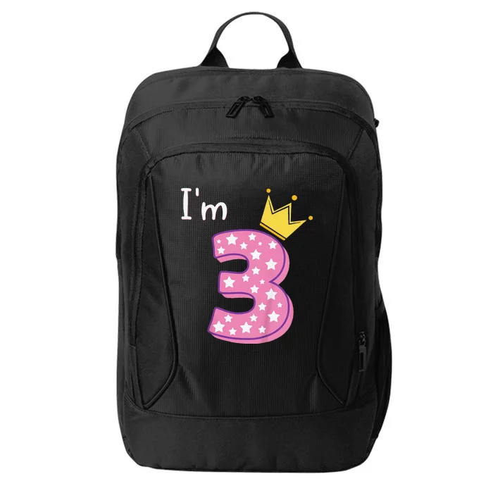 Three Year Old Birthday3yr 3rd 3 Year Old Birthday City Backpack