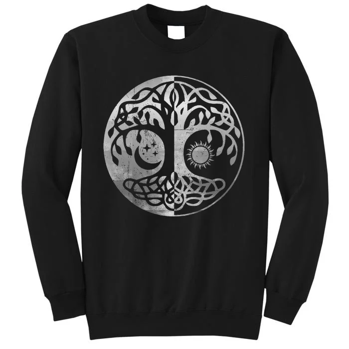 Tree Yggdrasil Of Life Viking Norway Runes Symbol Norse Rune Sweatshirt