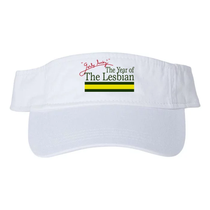 The Year Of The Lesbian Girly Lucky Valucap Bio-Washed Visor