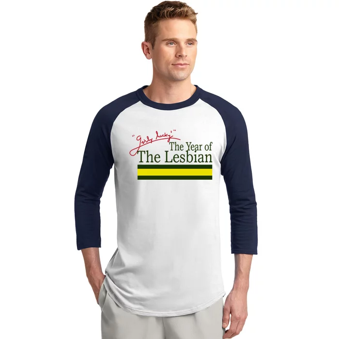 The Year Of The Lesbian Baseball Sleeve Shirt