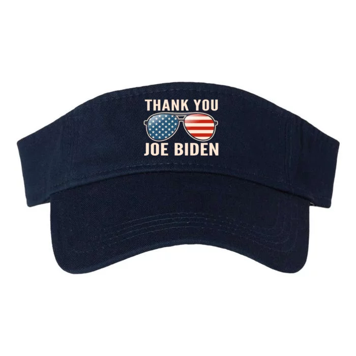 Thank You President Thank You Joe Biden Valucap Bio-Washed Visor