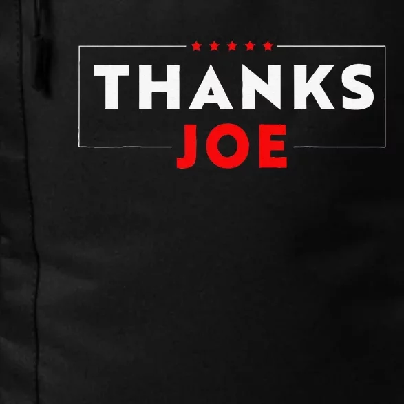 Thank You President Thank You Joe Biden Thanks Joe Daily Commute Backpack