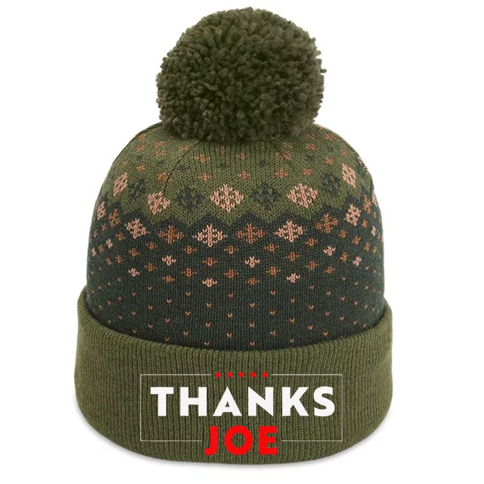 Thank You President Thank You Joe Biden Thanks Joe The Baniff Cuffed Pom Beanie