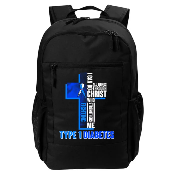 Type 1 Diabetes Awareness Warrior Cross Daily Commute Backpack