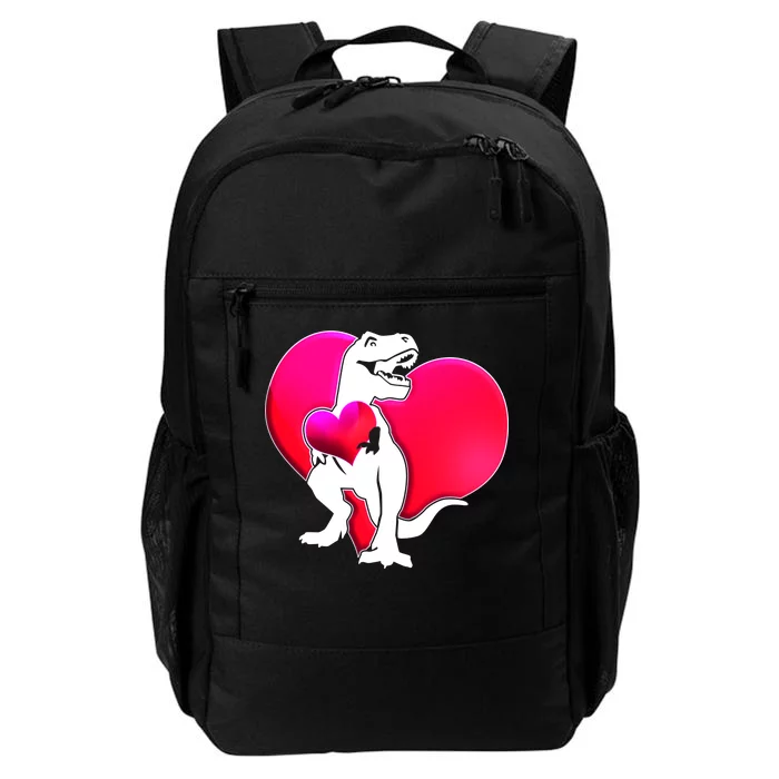 Tyrannosaurus Rex Valentine Heart Dinosaur Daily Commute Backpack