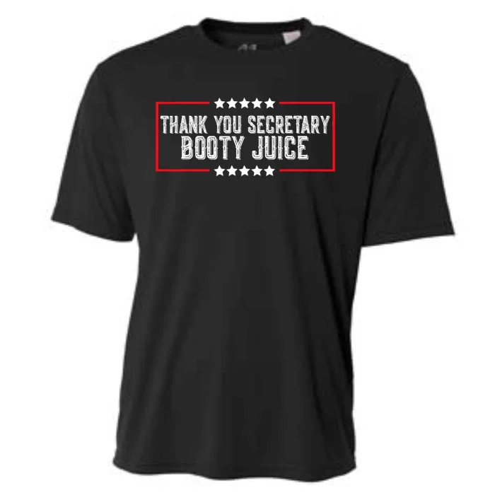 Thank You Secretary Booty Juice Funny Biden Cooling Performance Crew T-Shirt