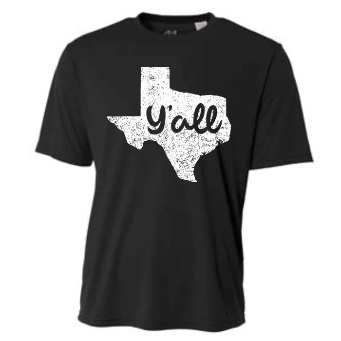 Texas YAll Southern Saying Proud Texan Quote Cooling Performance Crew T-Shirt