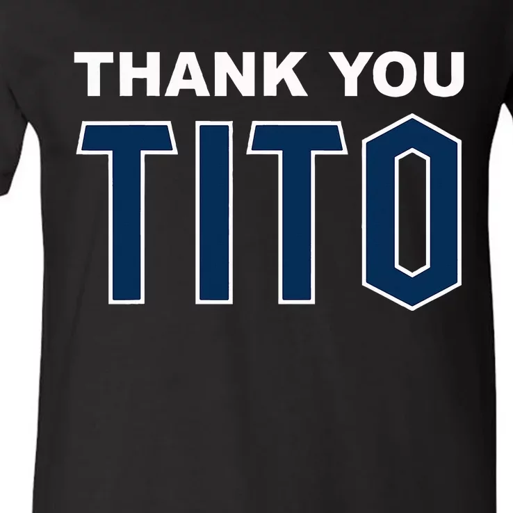 Thank You Tito V-Neck T-Shirt