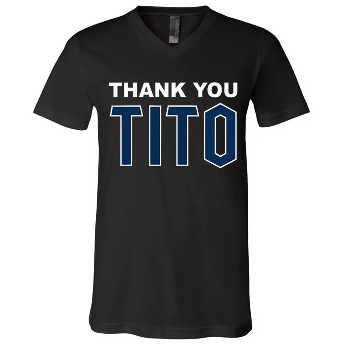 Thank You Tito V-Neck T-Shirt