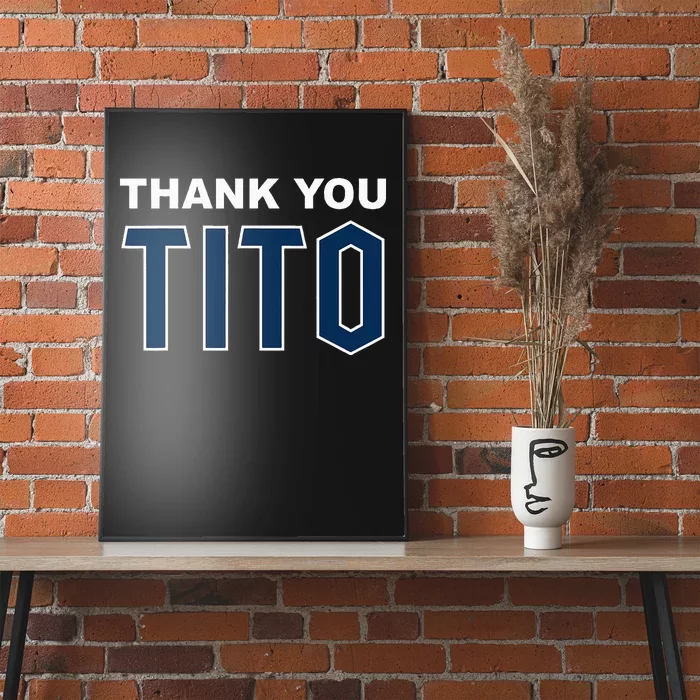 Thank You Tito Poster