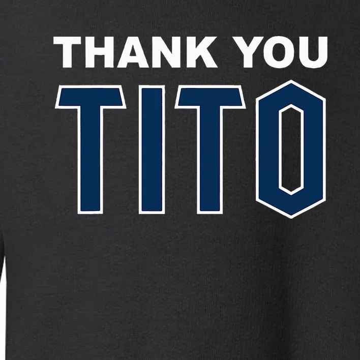 Thank You Tito Toddler Sweatshirt