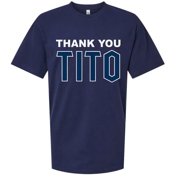 Thank You Tito Sueded Cloud Jersey T-Shirt