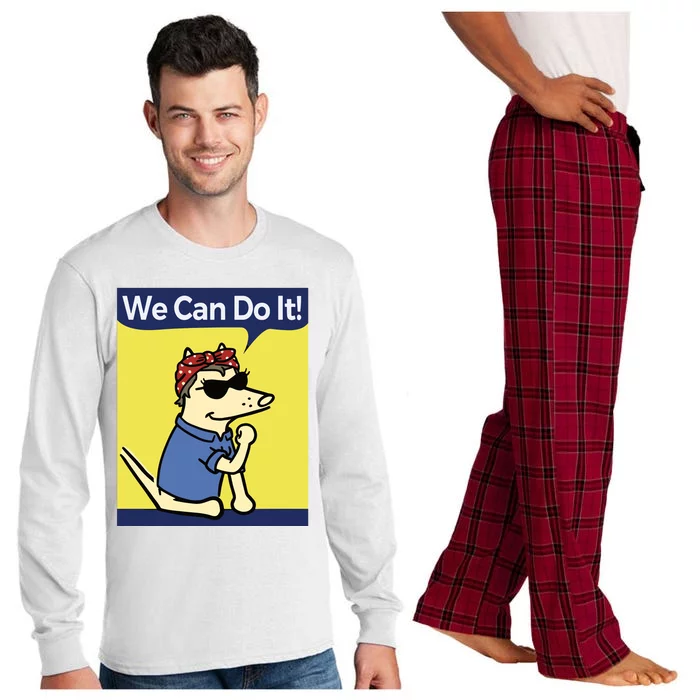 The Yogscast Teddy The Dog We Can Do It Long Sleeve Pajama Set