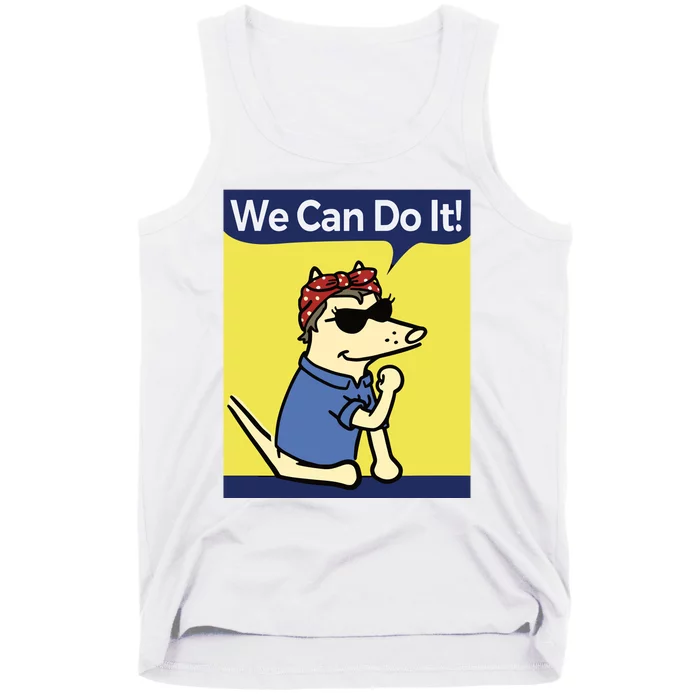 The Yogscast Teddy The Dog We Can Do It Tank Top