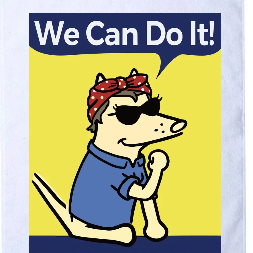 The Yogscast Teddy The Dog We Can Do It Platinum Collection Golf Towel