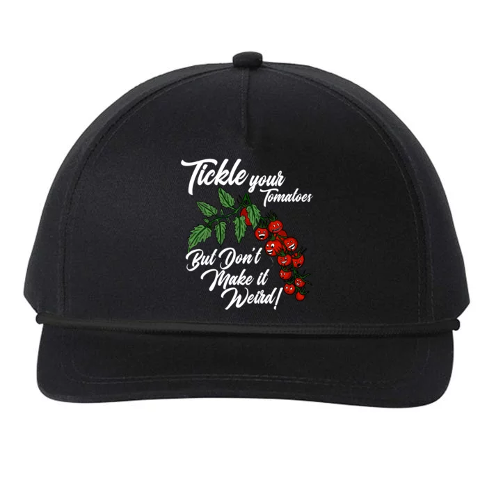 Tickle Your Tomatoes Snapback Five-Panel Rope Hat