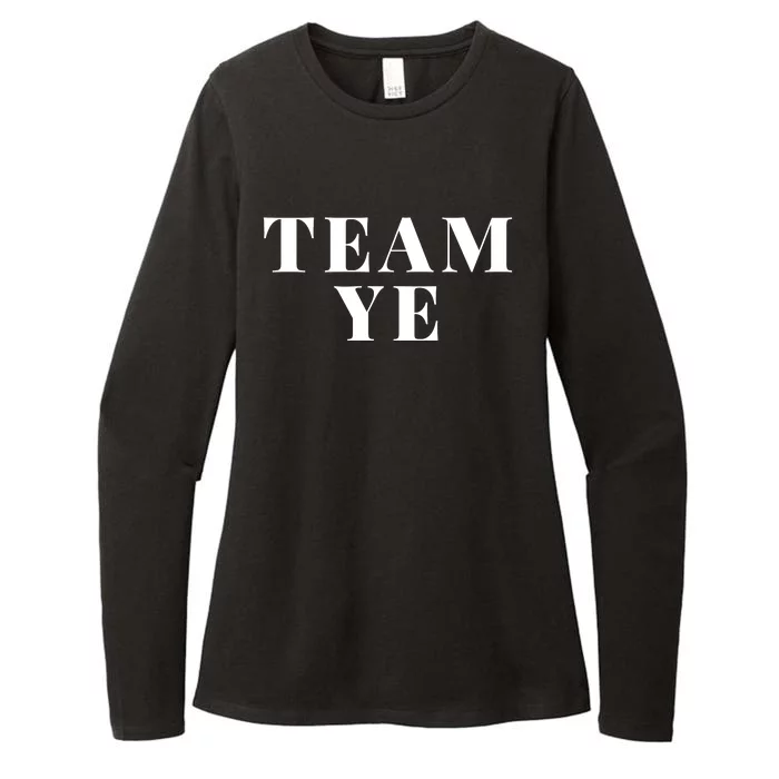 Team Ye Womens CVC Long Sleeve Shirt