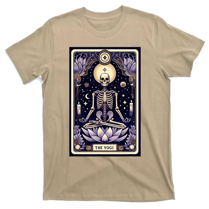 The Yogi Tarot Card Yoga Skeleton T-Shirt