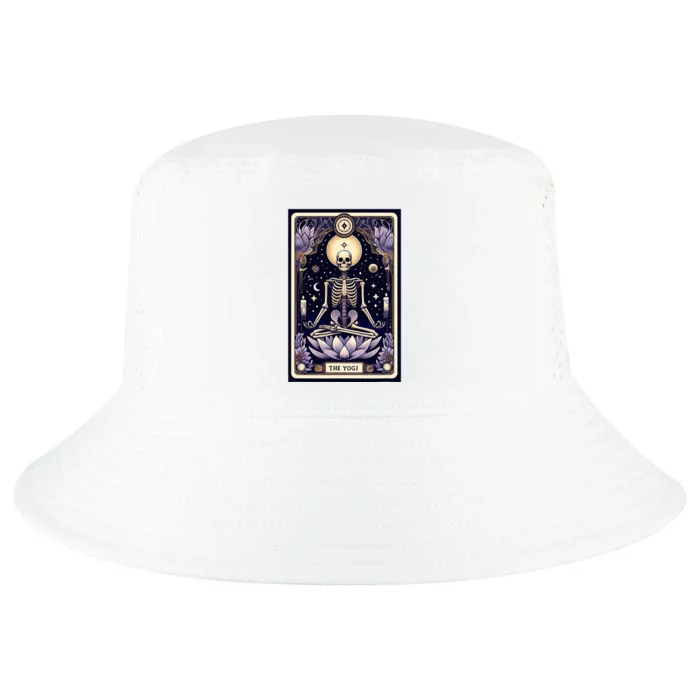 The Yogi Tarot Card Yoga Skeleton Cool Comfort Performance Bucket Hat