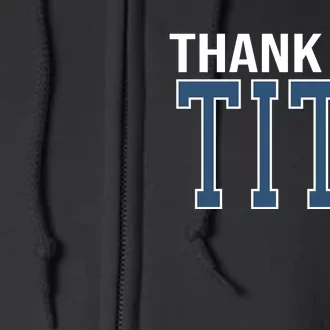 Thank You_Tito Full Zip Hoodie