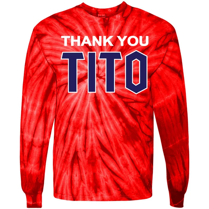 Thank You_Tito Tie-Dye Long Sleeve Shirt