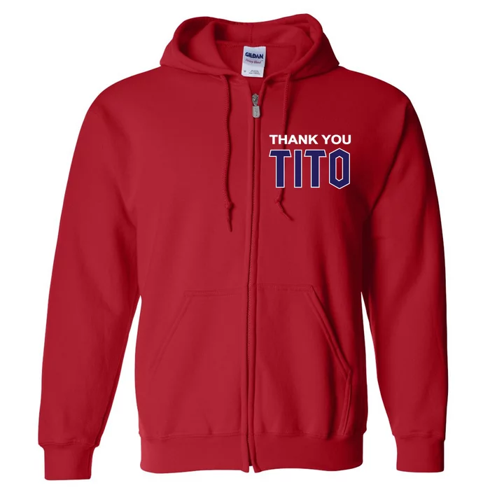 Thank You_Tito Full Zip Hoodie