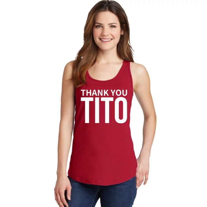 Thank You_Tito Ladies Essential Tank