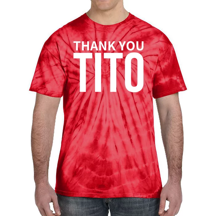 Thank You_Tito Tie-Dye T-Shirt