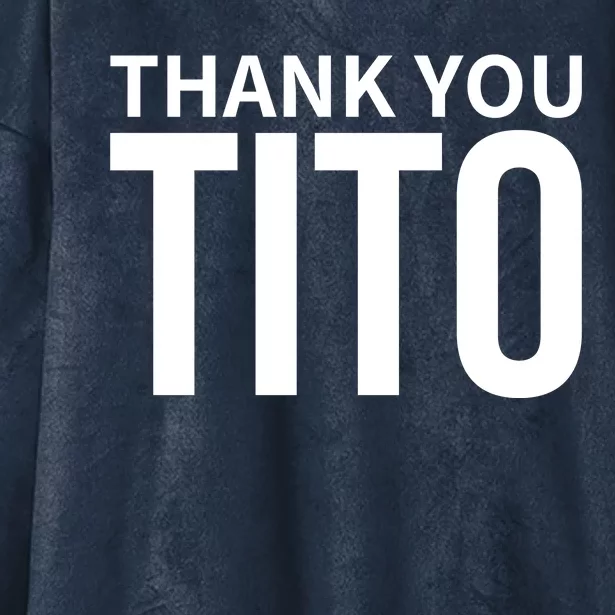 Thank You_Tito Hooded Wearable Blanket