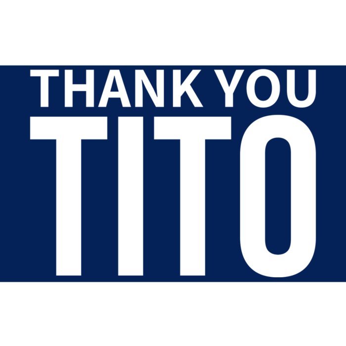 Thank You_Tito Bumper Sticker