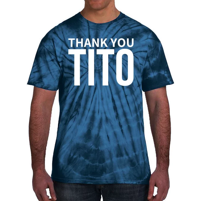 Thank You_Tito Tie-Dye T-Shirt