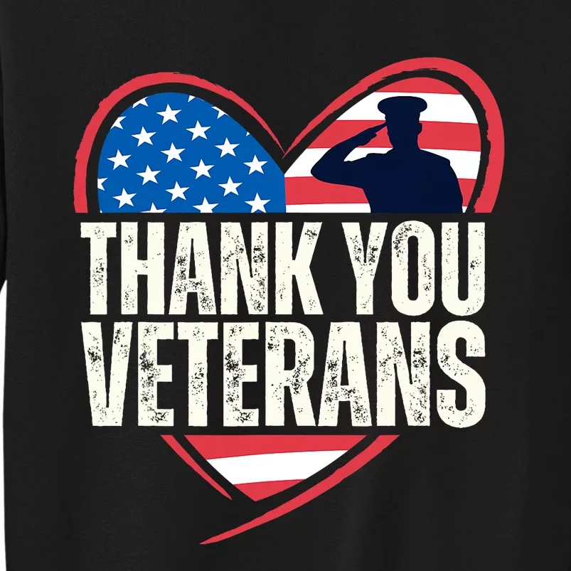 Thank You Veterans Day Memorial Day Partiotic Military Usa Sweatshirt