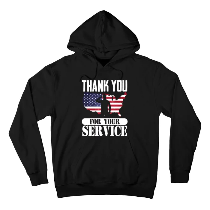 Thank You Veterans For Your Service Veterans Day Hoodie