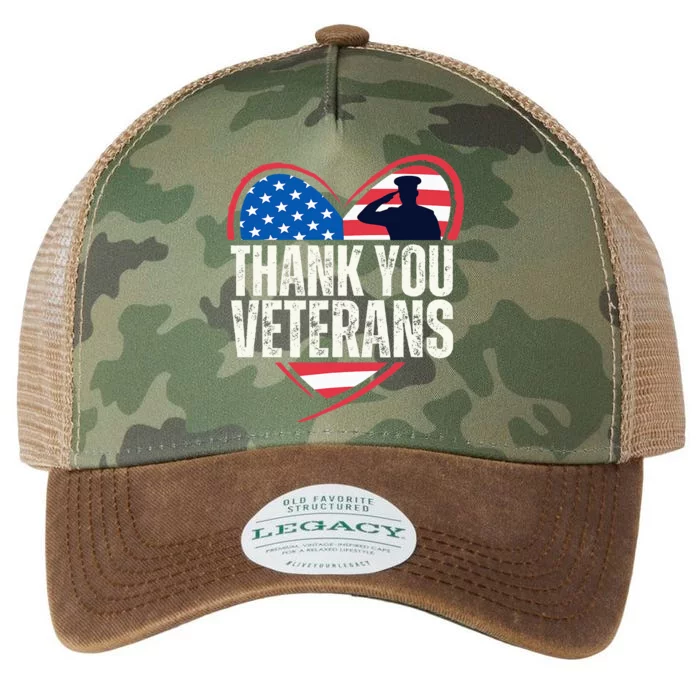 Thank You Veterans Day Memorial Day Partiotic Military Usa Legacy Tie Dye Trucker Hat