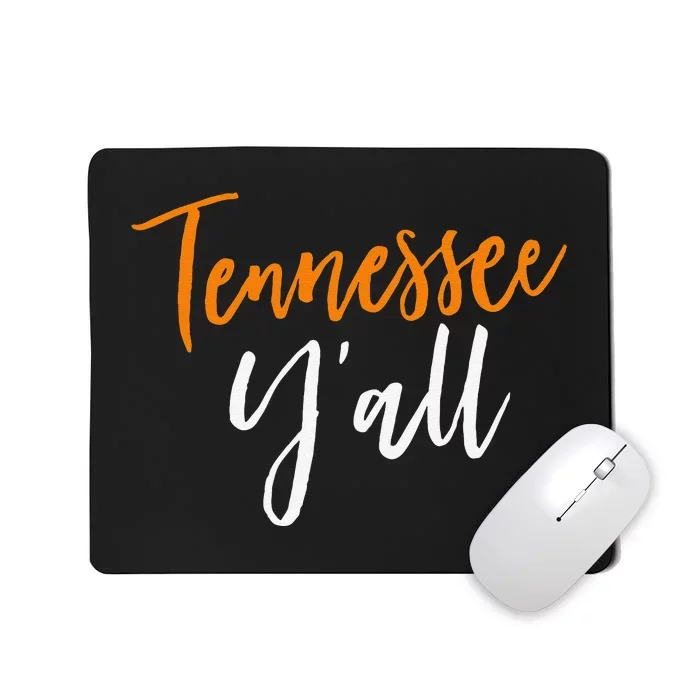 Tennessee YAll Vintage Fall Southern Cute Sports Gift Mousepad