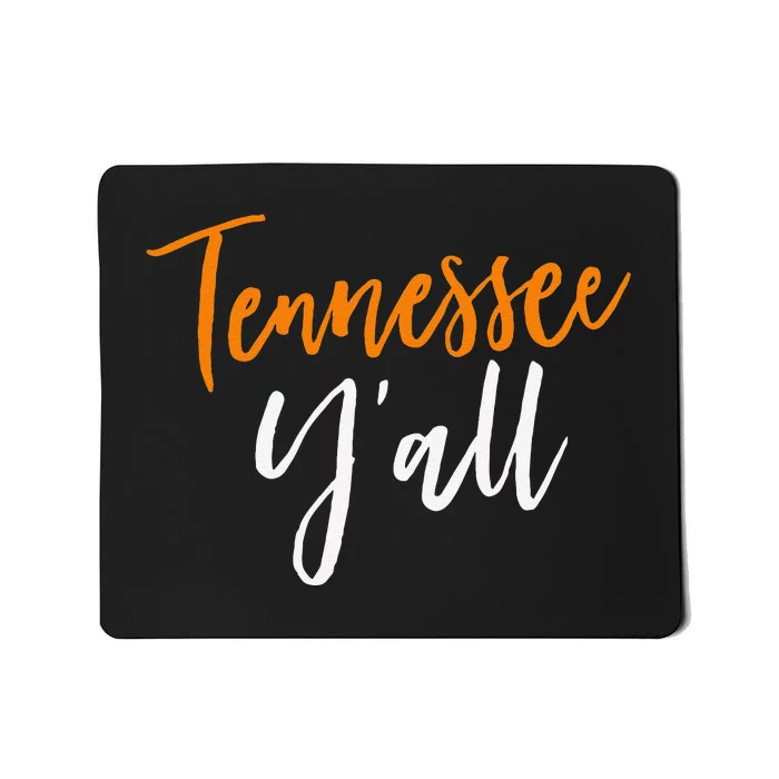 Tennessee YAll Vintage Fall Southern Cute Sports Gift Mousepad